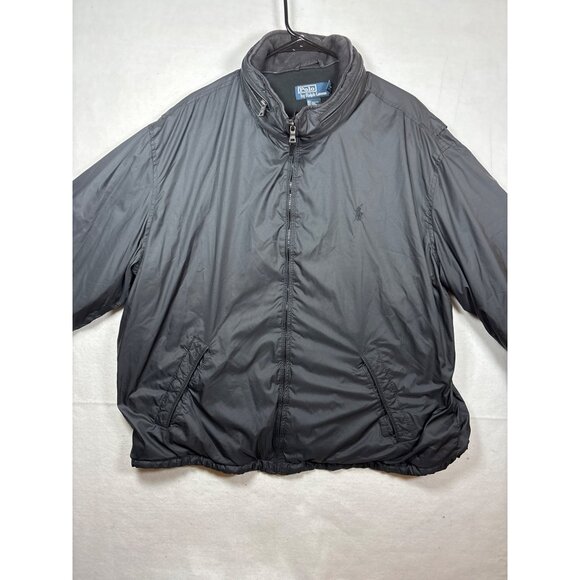Polo Ralph Lauren Mens XXL Black Jacket - Picture 1 of 9
